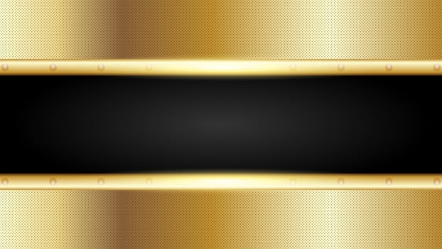 Gold Background with copy space area vector