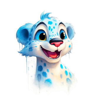 Watercolor Smiling Animals, watercolor splash Funny Animal png