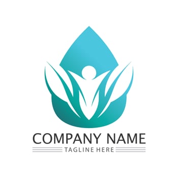 People Icon work group Vector  logo illustration design