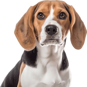 Beagle with . png