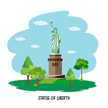 World remarkable landmarks, buildings and places vector