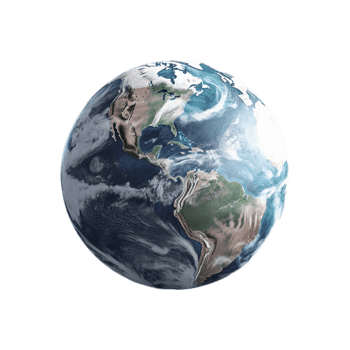 Rendering Earth png generative ai