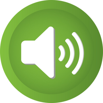 Web speaker Symbol icon set. Sound Icon Speaker Volume, Audio Volume Button. png