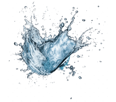 Blue water splash . png