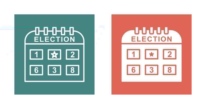 Election Day Vector Icon