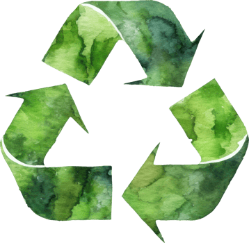 Eco Recycle Sign Watercolor. png