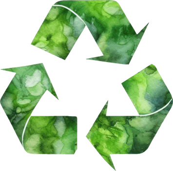Eco Recycle Sign Watercolor. png