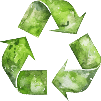 Eco Recycle Sign Watercolor. png