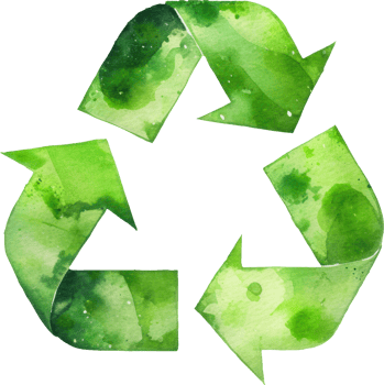 Eco Recycle Sign Watercolor. png