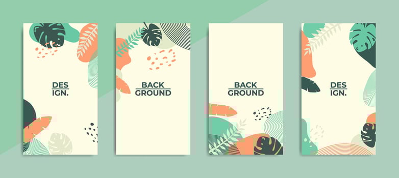 Editable Trendy background template. perfect for social media stories, ads, posters, banners, etc vector
