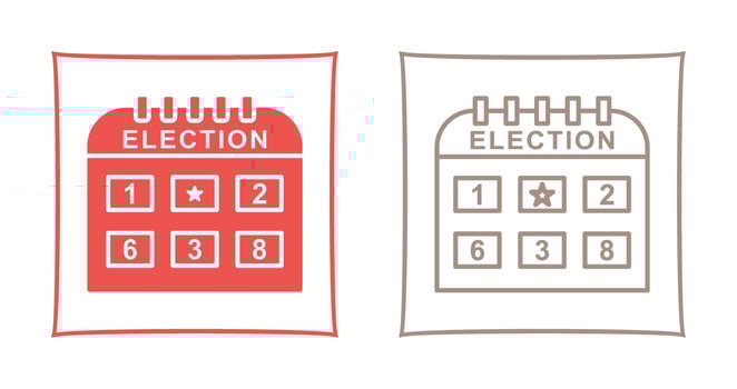 Election Day Vector Icon