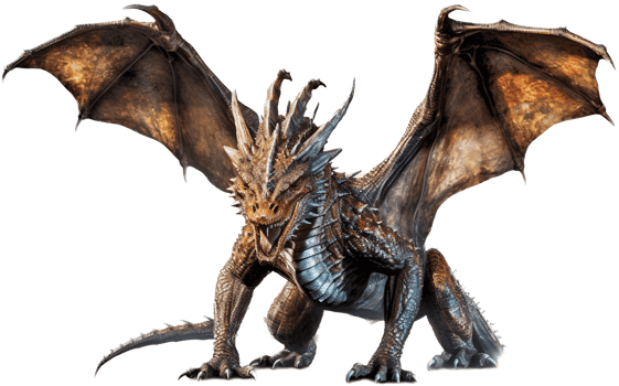 Dragon with . png
