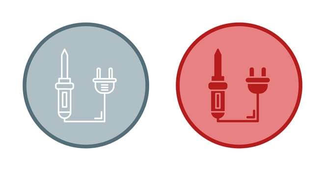 Soldering Iron Vector Icon