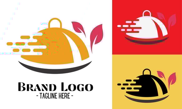 Restaurant logo design vector, modern logos concept vector