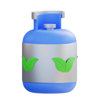 3d illustration of natural gas png