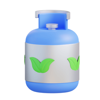 3d illustration of natural gas png