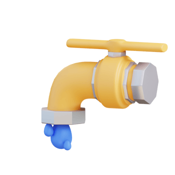 3d illustration of recycling water png