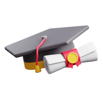 Embrace the classical spirit with this distinguished 3D icon of a toga hat. Perfect for historical, academic, and cultural-themed designs png