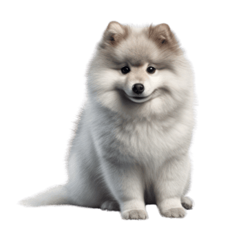 Illustration painting of cute dog isolated transparent background, Digital art, , png