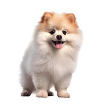 Illustration painting of cute dog isolated transparent background, Digital art, , png