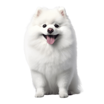 Illustration painting of cute dog isolated transparent background, Digital art, , png