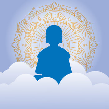 Free vector detailed mahavir jayanti illustration