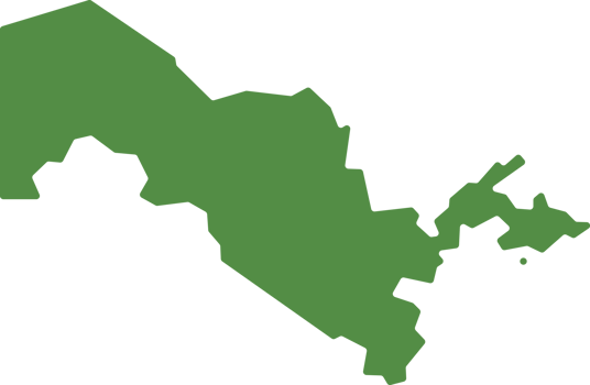 Map Uzbekistan clipart png
