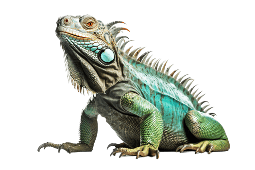 Iguana with . png