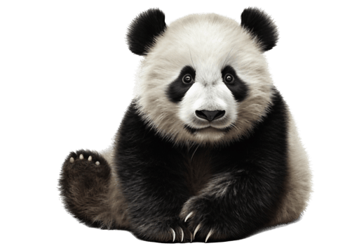 Panda with . png