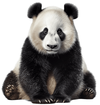 Panda with . png