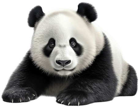 Panda with . png
