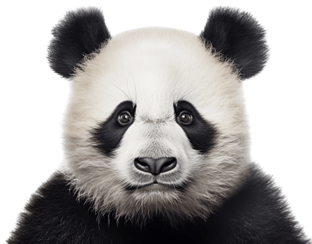 Panda with . png
