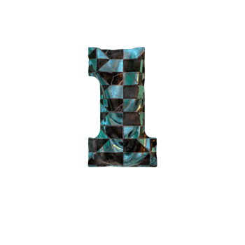 Letter L - Beautiful 3D rendered alphabets.  Best for your graphics and digital arts needs. png