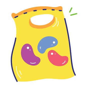 Trendy Jellies Pouch vector