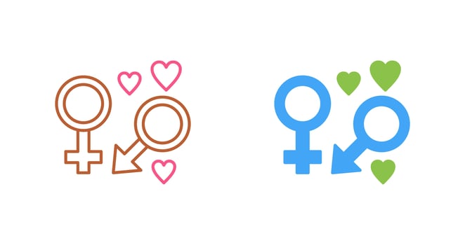 Genders Vector Icon