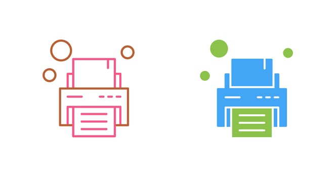 Printer Vector Icon