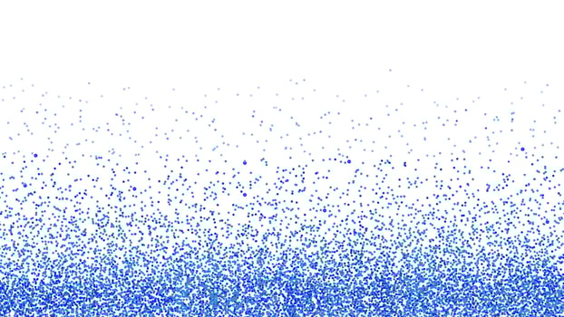 Blue glitter sparkle on a transparent background vector