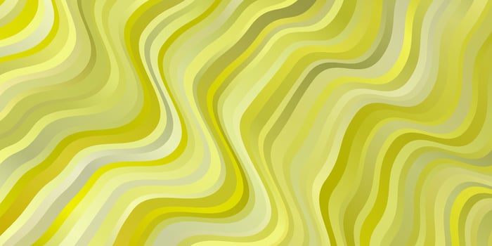 Light Green, Yellow vector layout with curves.