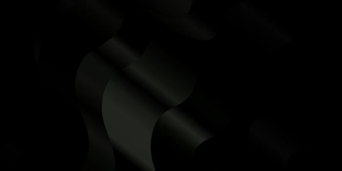 Dark Gray vector pattern with curves.