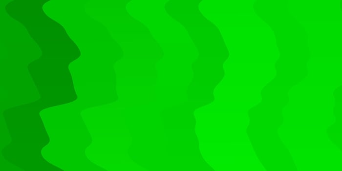Light Green vector background with lines.