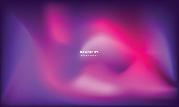 Colorful fluid gradient mesh background template copy space. Colour gradation backdrop design for poster, banner, landing page, leaflet, pamphlet, magazine, or cover. vector