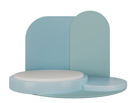 geometric product display minimal showcase pastel for product cosmetic 3d render illustration png
