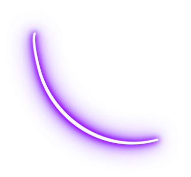 Light Glowing Neon Curved Line png