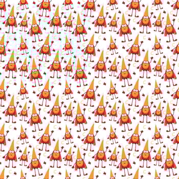 Seamless pattern Carrot hero character in Superhero costume and boxer gloves. Vegetable character pattern vector
