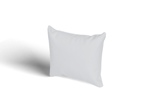 Square pillow mockup png