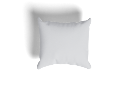 Square pillow mockup png