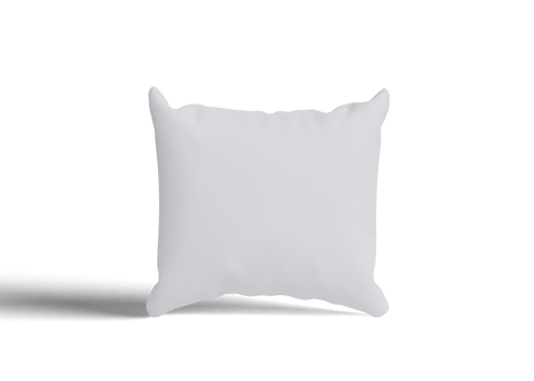 Square pillow mockup png