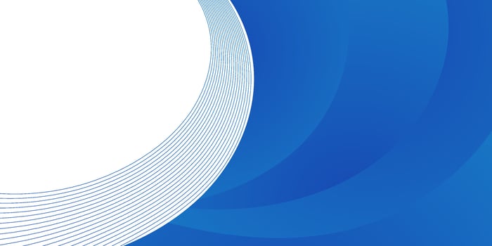 abstract blue wave gradient background with copy space area for business vector