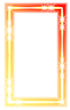 Abstract neon frame. Shining and glowing border. Copy space for your images, text, lettering, pictures, photos and designs. png