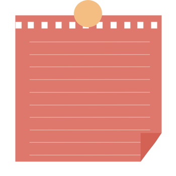 sticky note illustrations png